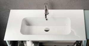 L409СM Накладная раковина на столешницу  прямоугольная IBC Diana