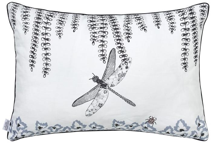 Alexandre Turpault Печатная льняная наволочка Mimetisme sun-id-1447892 - Вид №3