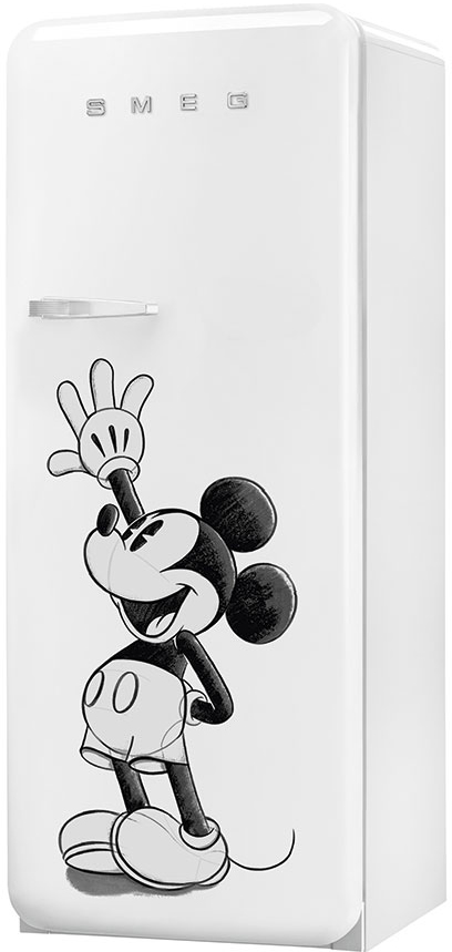 FAB28RDMM5 Холодильник / отдельностоящий однодверный холодильник, стиль 50-х годов, 60 см., микки маус SMEG  - Вид №2
