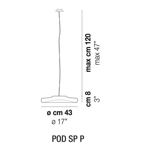 Vistosi POD SP P подвес 63957 - Вид №2
