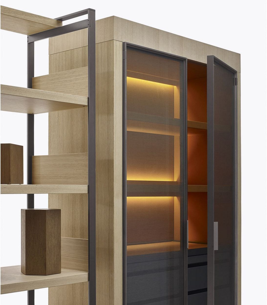 Деревянная витрина со встроенным освещением Maxalto Геракл ARCH-00142228 - Вид №5