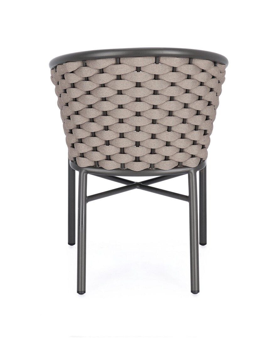 Веревочный штабелируемый садовый стул с подлокотниками BIZZOTTO MARGALIDA ARCH-00005680 - Вид №16