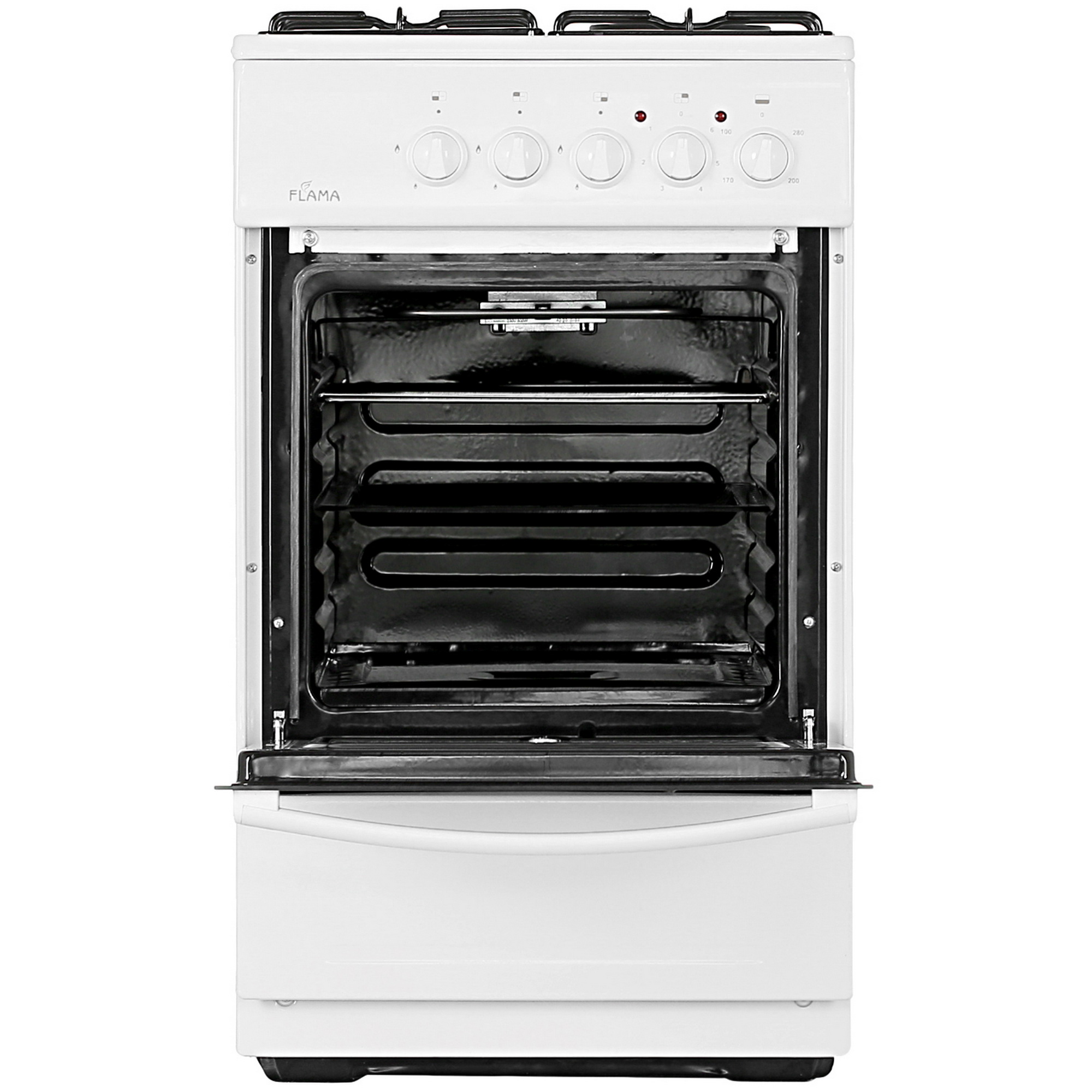 8140064 Комбинированная плита Flama RK 23-105 W белый Flama group STDN-0046758 - Вид №6