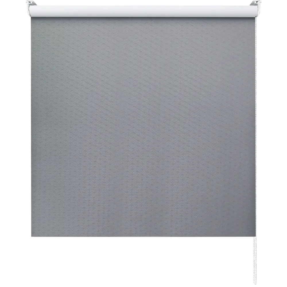 Штора рулонная блэкаут Ромб 180x175 см серая ЭСКАР STLM-2054741