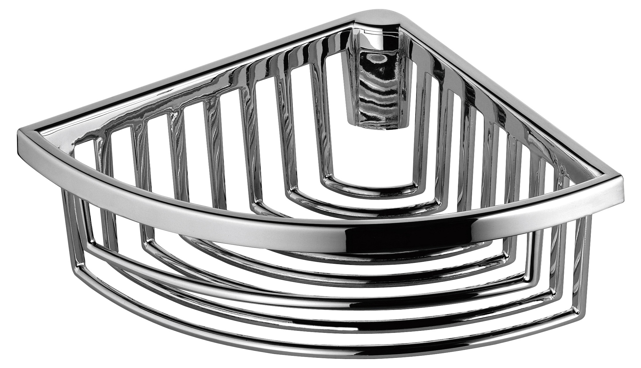 24944010100 Угловая корзинка для губки KEUCO ПОЛОЧКИ ДЛЯ ДУША