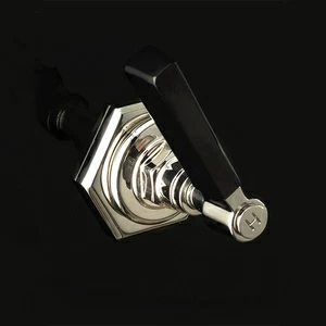 Кран запорный “HOT ” ADJBL1160H/NK Devon Devon JUBILEE BLACK LEVER