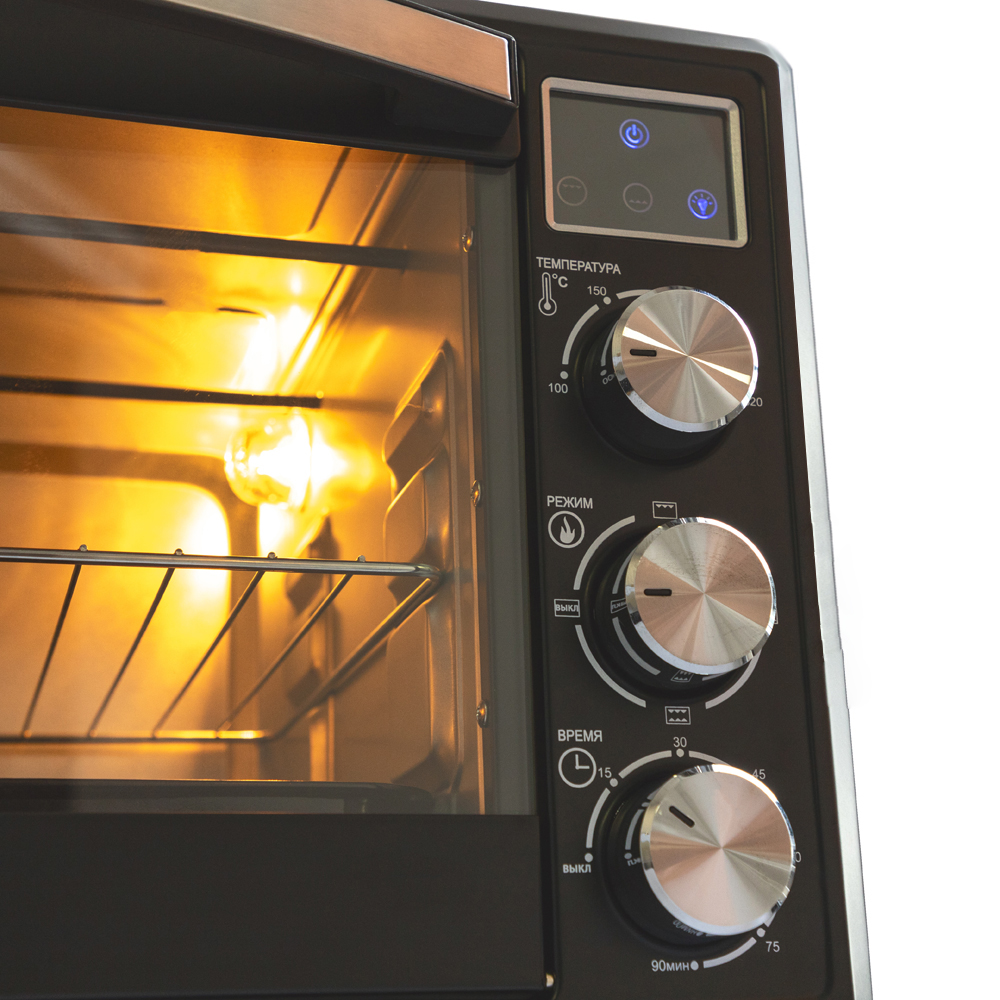 5350892 Мини-печь Endever Danko 6038 черный STDN-0007121 - Вид №2