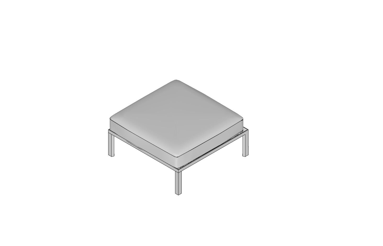 Ткань сад пуфик Nardi MAXIMO ARCH-00114587 - Вид №9