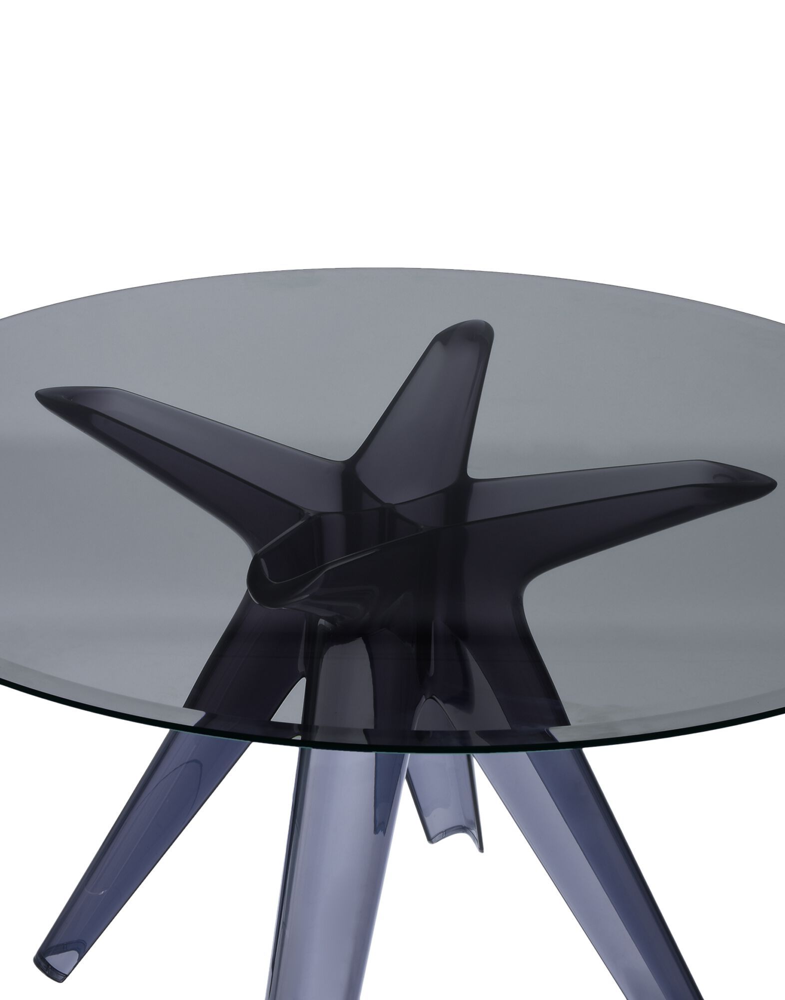 Круглый стол из хрусталя и инженерного пластика Kartell SIR GIO ARCH-00106990 - Вид №55