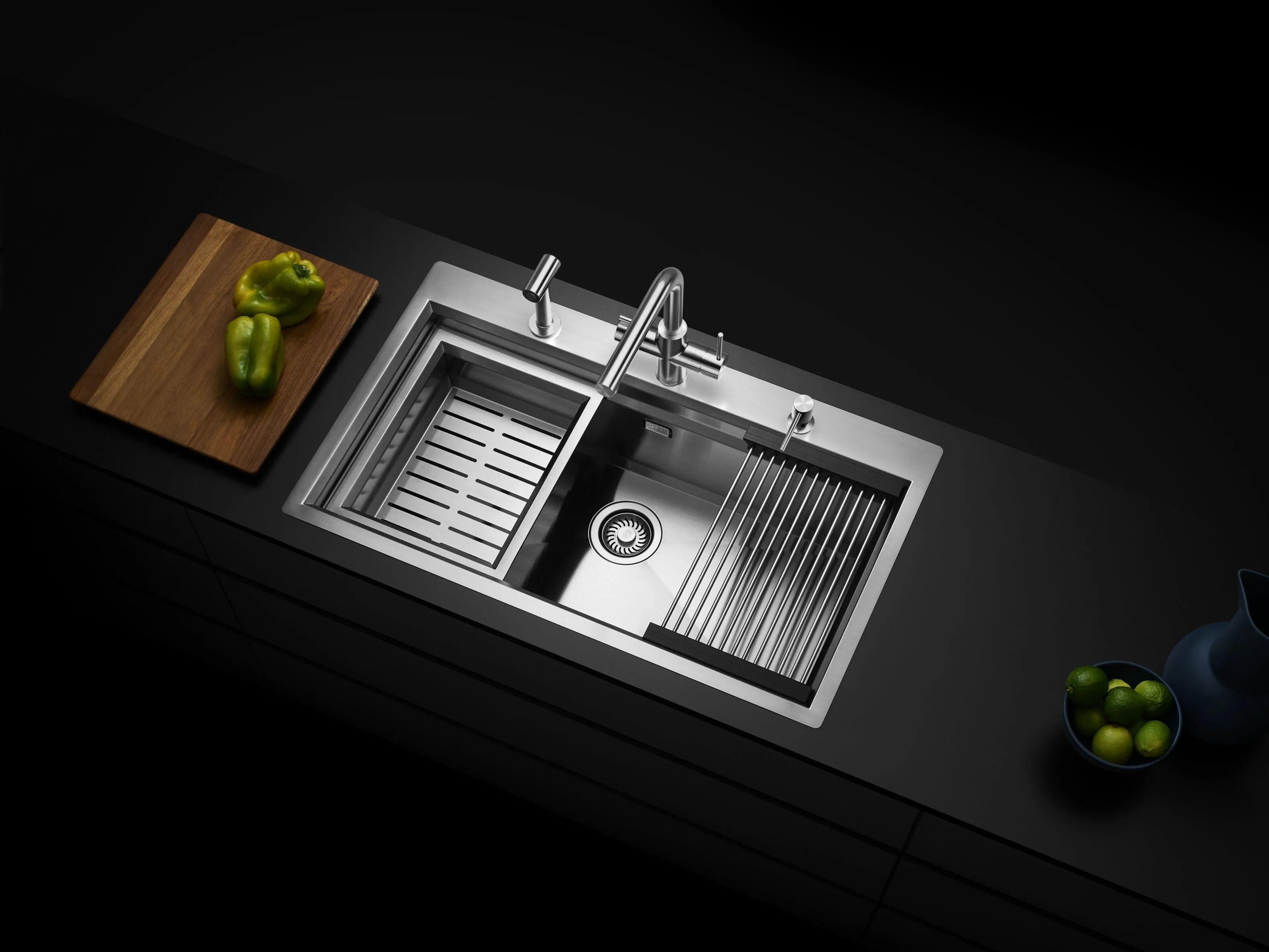 Раковина из нержавеющей стали TASCA Harmony Workstation ARCH-00050860