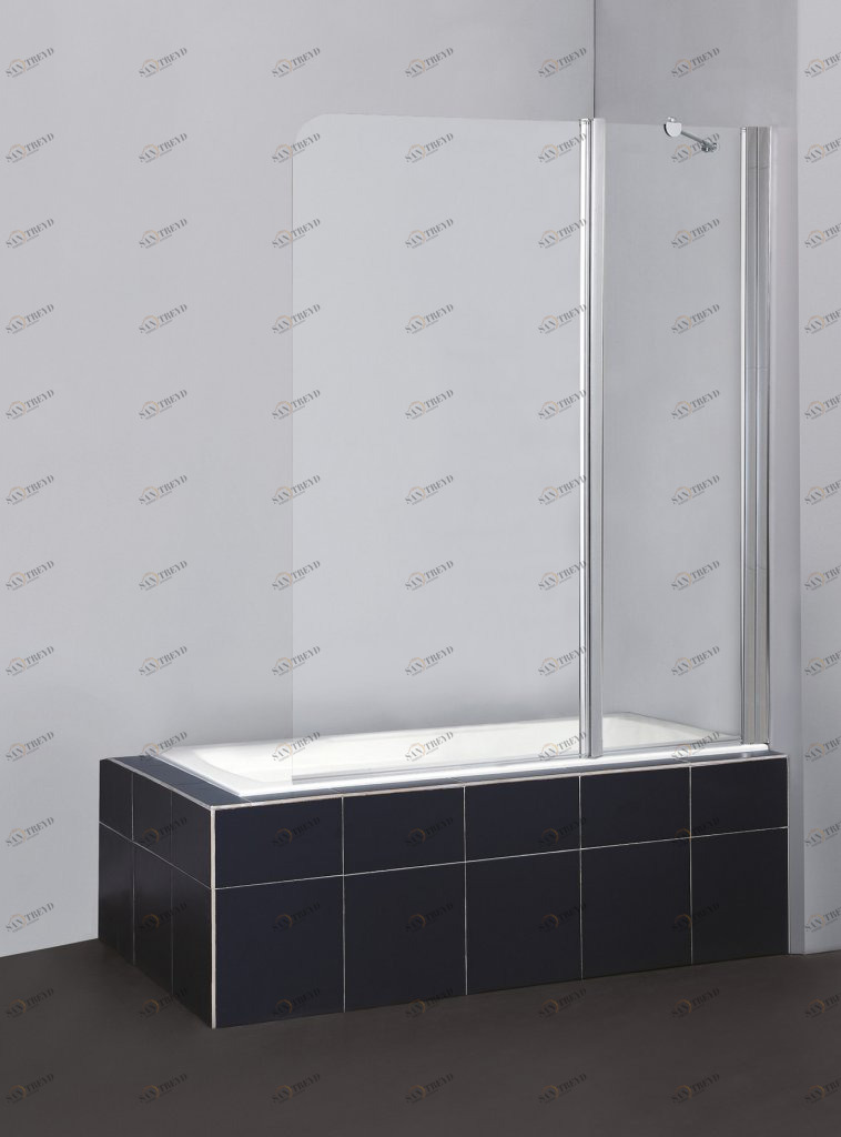 SELA-V-11-120/140-Ch-Cr-R Душевое ограждения на борт вынны BELBAGNO Китай 