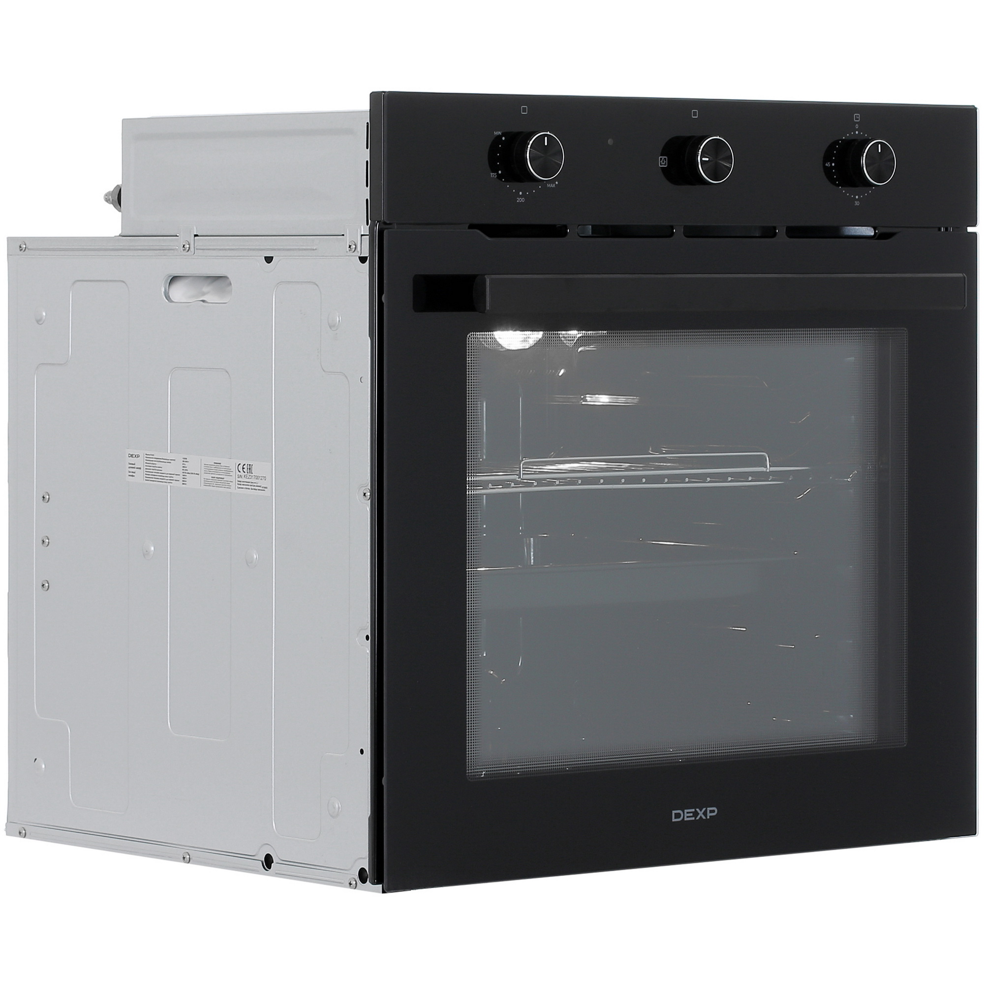 5410446 Газовый духовой шкаф DEXP 1CB75B STDN-0068697 - Вид №1