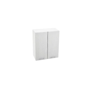 91888901 Навесной шкаф Василиса 60x71.60x31.80 см фасад светло-серый МДФ каркас белый ЛДСП Kameol STLM-1406998
