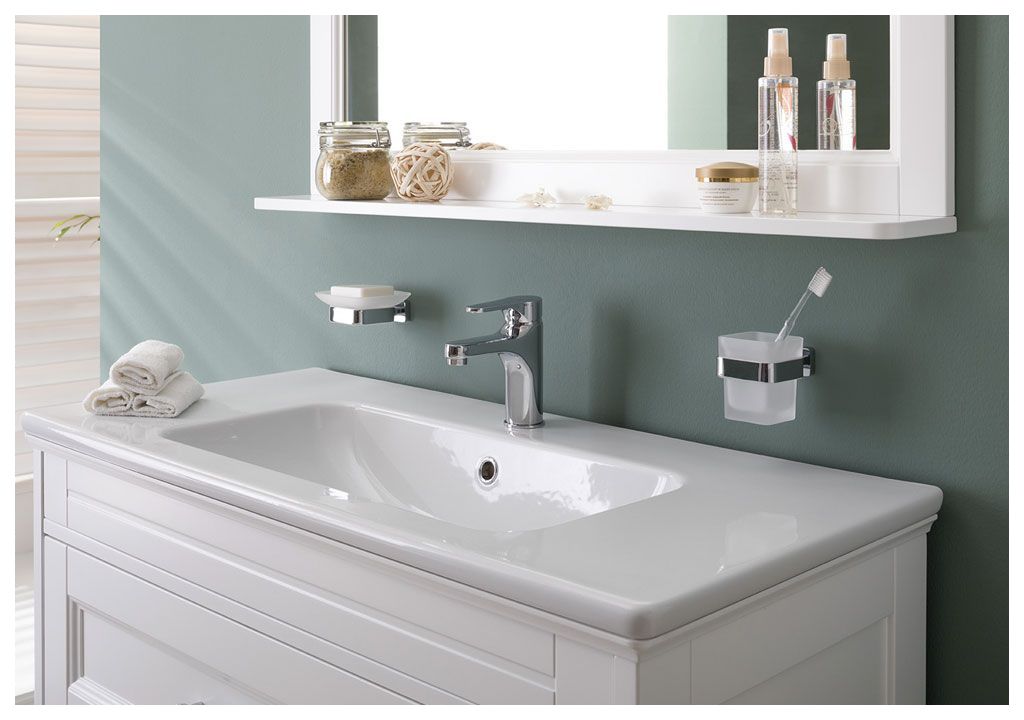 Зеркало Aquanet Бостон М 100 белый 00209674 - Вид №5