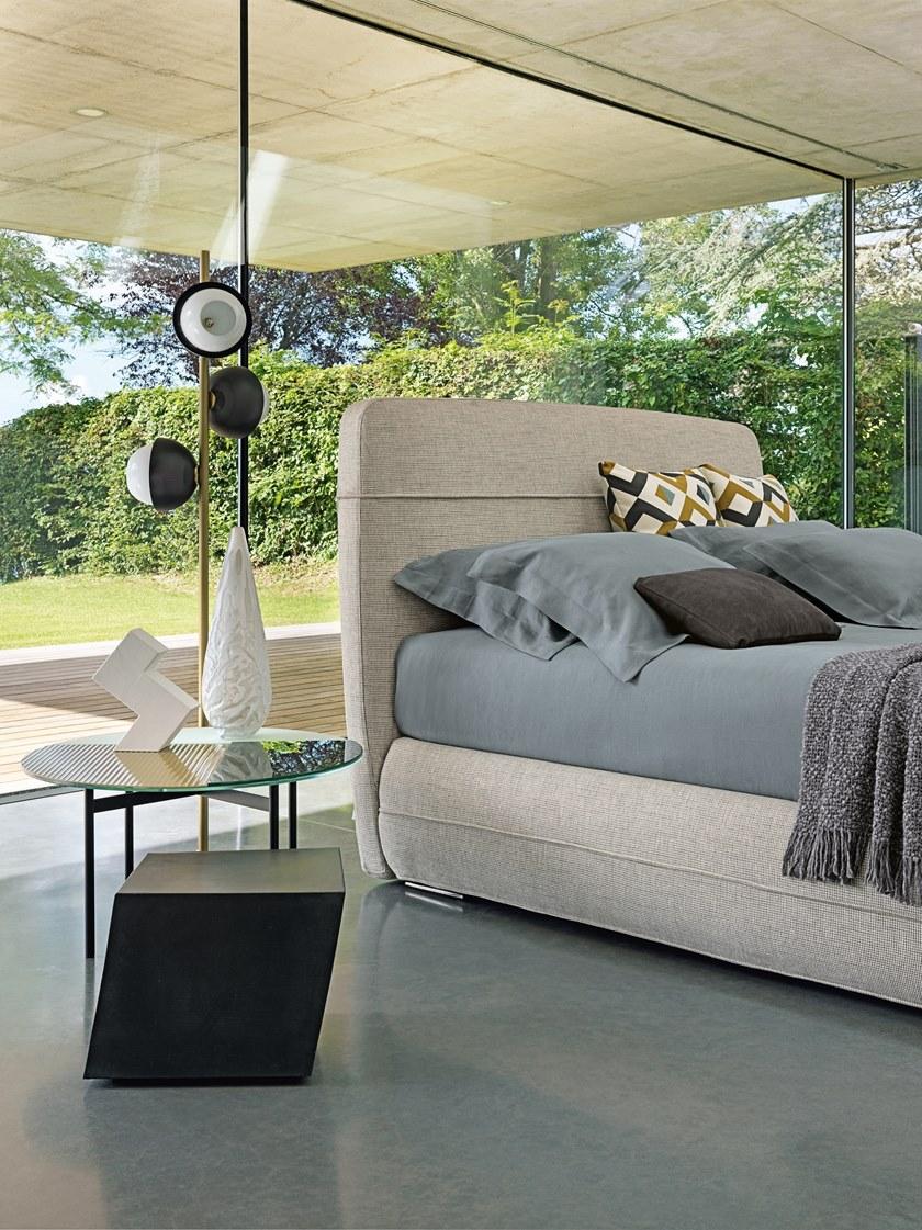 Flou Двуспальная кровать с обивкой из ткани sun-id-1516236 - Вид №5