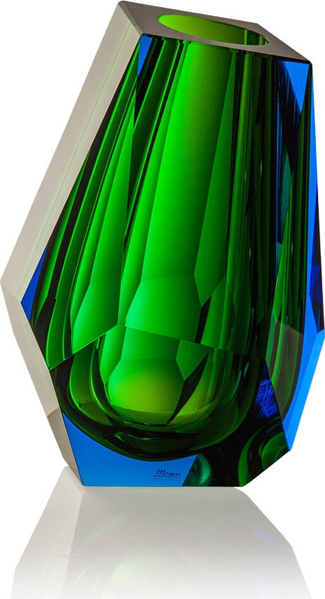 10568704 Moser Ваза 30см "Груша" Хрусталь бессвинцовый 