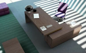 Martex Угловой стол из дерева Kyolight