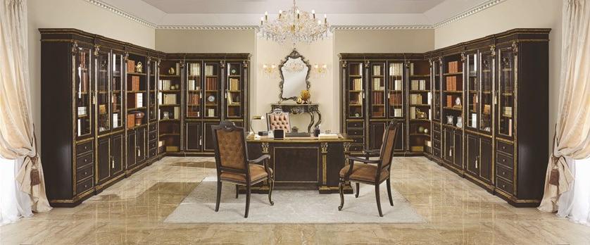 SCAPPINI & C Модульный деревянный книжный шкаф с ящиками 35th anniversary 2613-14-15-17-19 - Вид №2