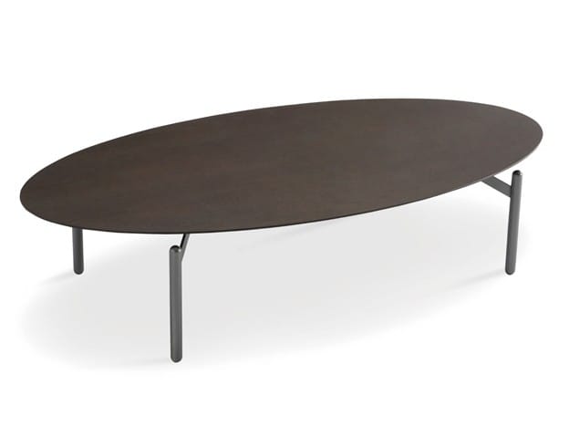 Низкий овальный журнальный столик для гостиной Now & Future PAUL ARCH-00145457