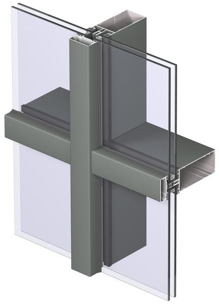 Reynaers Aluminium Сплошная фасадная система Curtain wall sun-id-1462856 - Вид №2