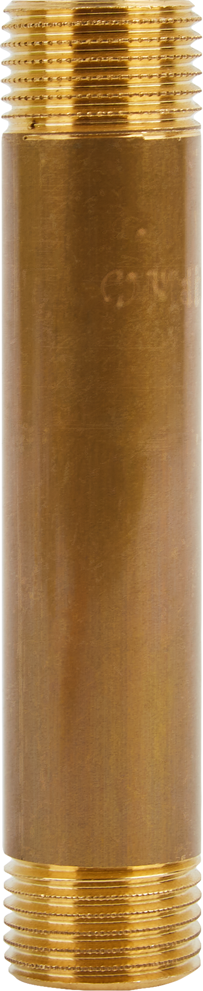 Бочонок латунный 1/2"x100 мм STOUT для систем водоснабжения 84868137 STLM-0056481 - Вид №1