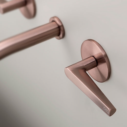 Настенный двойной ручки смеситель с носиком L. 170 мм  FLG10 CEADESIGN  - Вид №3