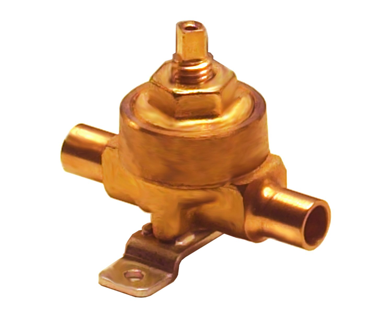 Danfoss BML — Запорные мембранные клапаны с ручным управлением BMT 6 Клапан запорный трехходовой 009G0105  - Вид №10
