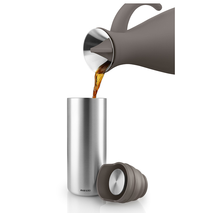 567084 Термос urban to go, 350 мл, серо-коричневый Eva Solo  - Вид №2
