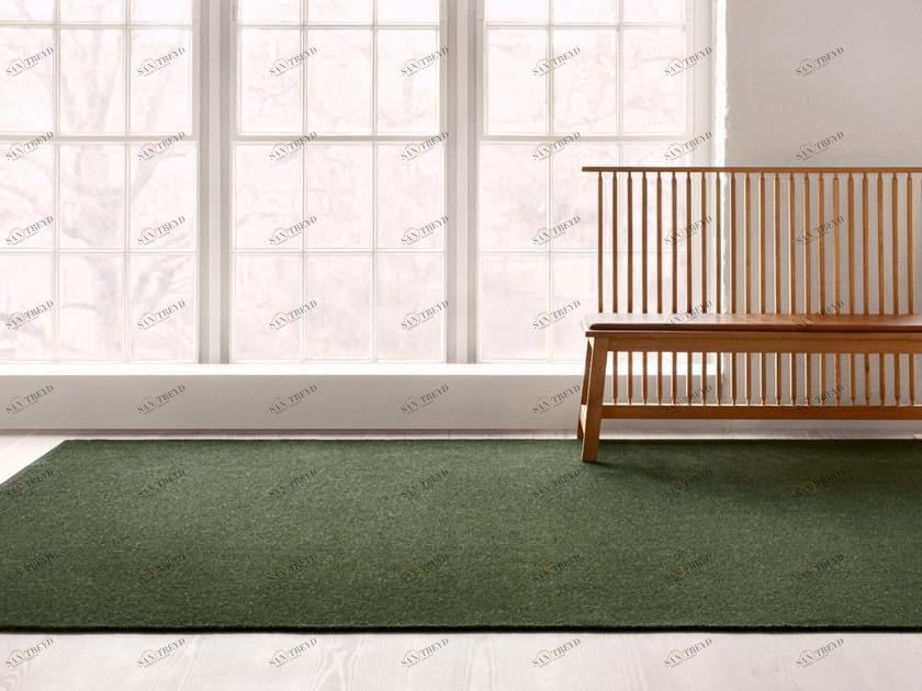 Kasthall Прямоугольный шерстяной коврик ручной работы Grönska 34526760 