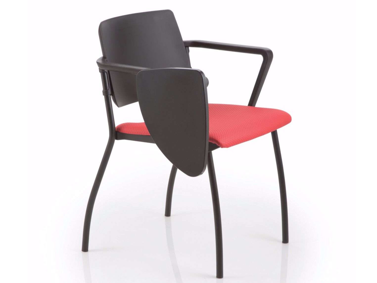 Штабелируемый стул для конференций с подлокотниками и опрокидыванием Luxy Essential ARCH-00067559 - Вид №1