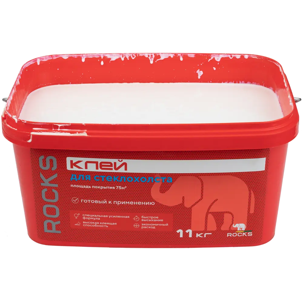 Клей для стеклохолста Rocks 11 кг STLM-2182301 - Вид №3
