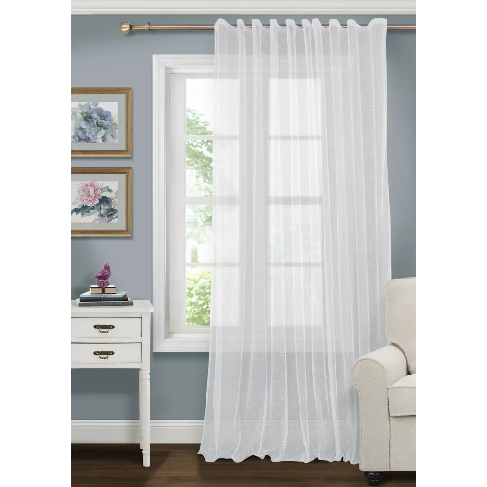 Тюль Santreyd Pisa - воздушная сетка для элегантных штор 89390569 STLM-1331852 - Вид №1