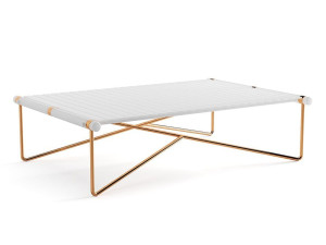 Алюминиевый прямоугольный низкий садовый столик