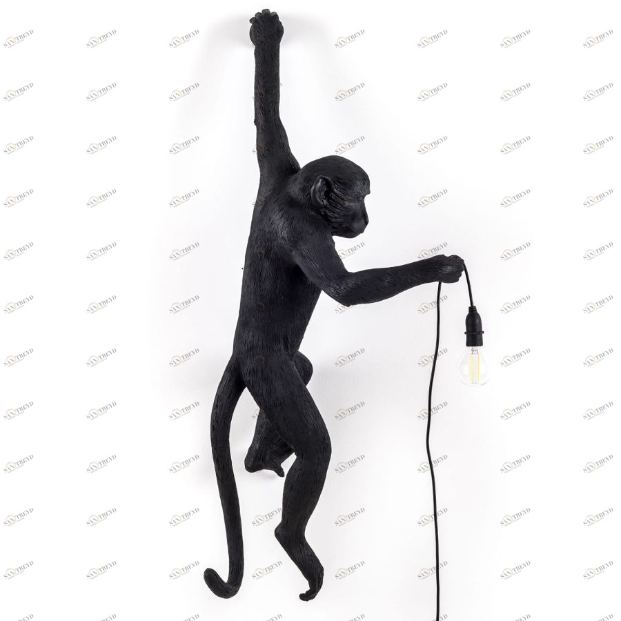 Светильник Monkey Lamp Hanging, черный Seletti 14921