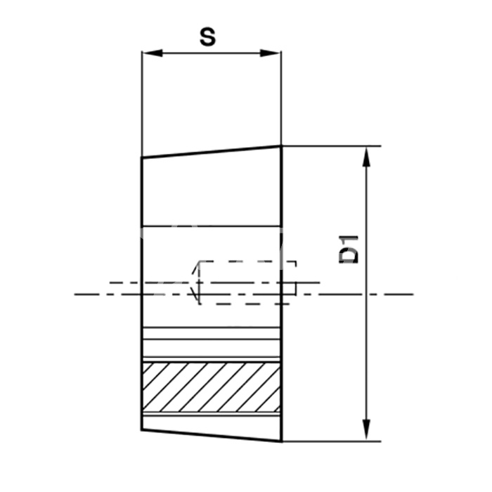 IS3227 Втулка тапербуш 2012-32 мм ISKRA  - Вид №2