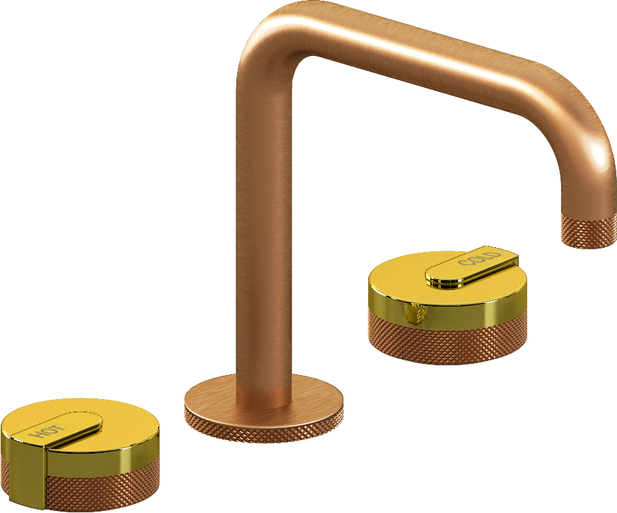 E-11511-R1PB-L1PB-BRG Смеситель для умывальника на 3 отвертия GRAFF MOD+