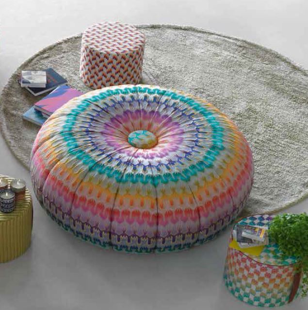 Пуф / Puntaspillone MissoniHome sun-id-377365 - Вид №1