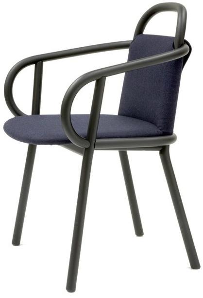 Very Wood Ресторанный стул из ткани с подлокотниками Zantilam sun-id-1492864 - Вид №1