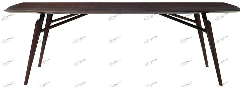 Roche Bobois Прямоугольный обеденный стол из фанерованной древесины Les contemporains sun-id-1379670