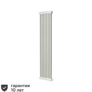 Радиатор трубчатый Irsap Tesi RT218000801A430 1735/65 8 секций боковое подключение сталь белый