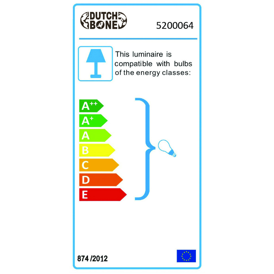 Лампа настольная Falcon, латунь Dutchbone 5200064 - Вид №9