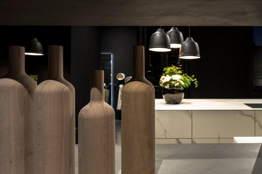 RIFRA Кухня с открыванием push-pull с островом Kube sun-id-1444871 - Вид №13