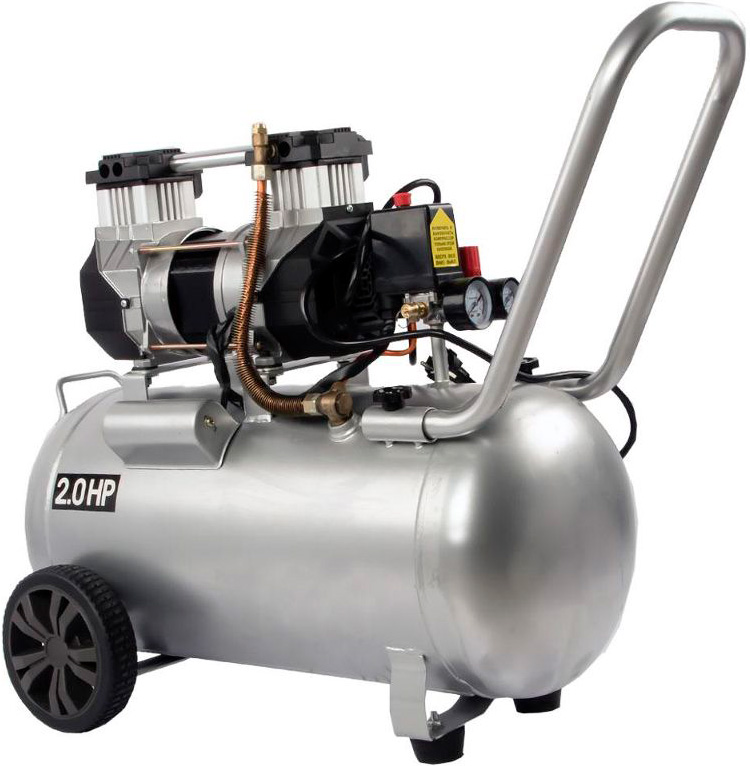 Компрессор поршневой безмасляный Quattro Elementi PACIFIC-50 8151390 STDN-0143298 - Вид №1