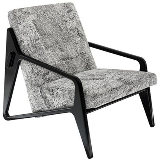 HC28 Cosmo Кресло из ткани с подлокотниками  32f002  - Вид №2