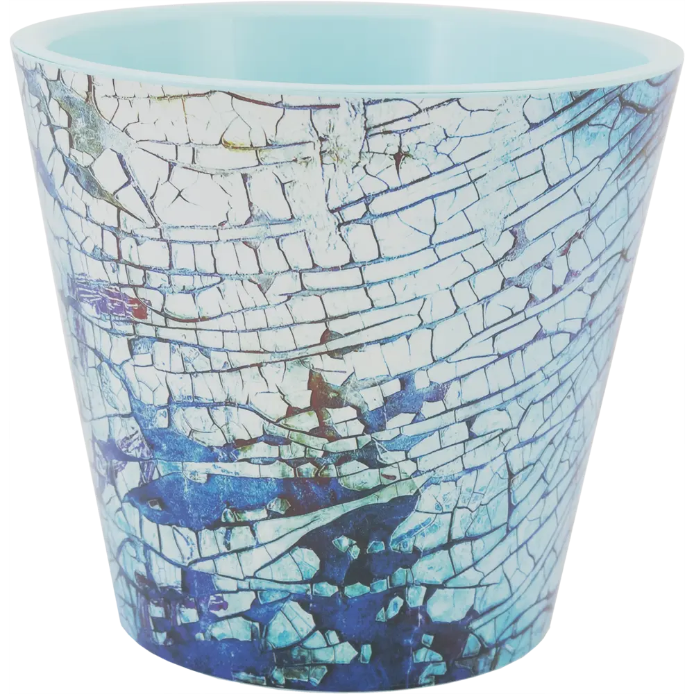 Горшок цветочный Ingreen London ø20 h18.3 см v4 л пластик лунный камень Фиджи декор STLM-2100538