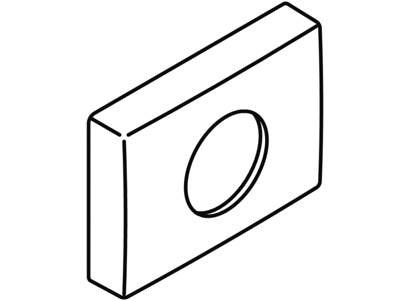 800.06.75091 Диспенсер для гигиенических пакетов HEWI System 800 K  - Вид №2