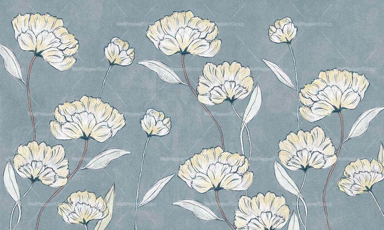 Обои из натурального ПВХ, экологически чистые, моющиеся WallPepper POP-CORN ARCH-00000116 - Вид №2