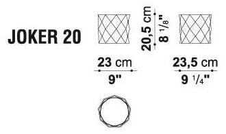 B&B Italia Керамическая ваза Joker sun-id-1393466 - Вид №7