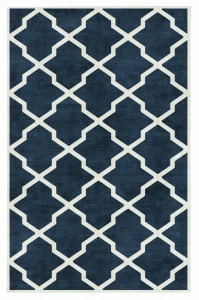 Ковер Square Blue 300x500 DOLLY CAPRETS ДИЗАЙНЕРСКИЕ, TRELLIS 155628 Синий