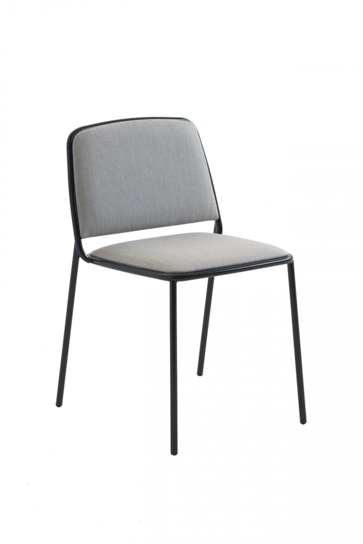 Ring 670 Стул со стальным каркасом, 4 ножки. Сиденье и спинка мягкие. Et al. Ring - Вид №3